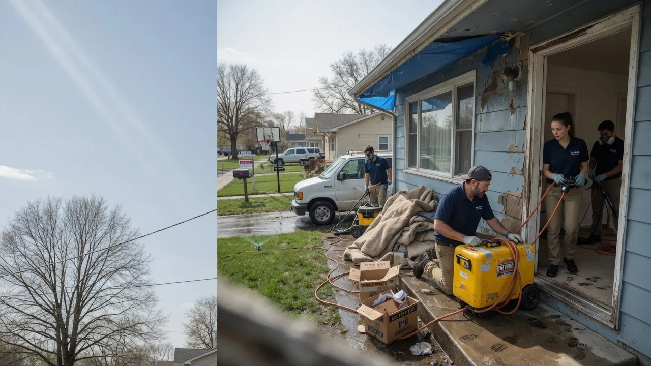 Basement Flood Cleanup in Petersburg, NE near me
